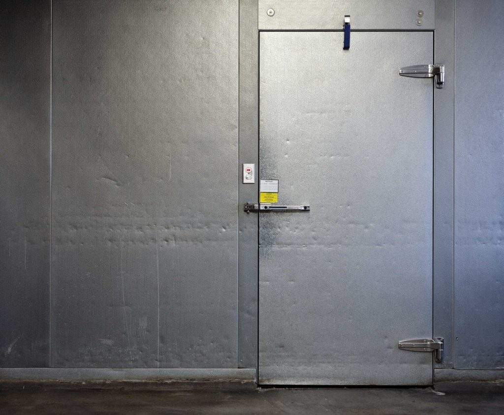 Walk in hot sale cooler restoration